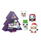 DISNEY - Funko Pop NBX Nightmare before Christmas Pocket Pop Holiday Tree Holiday Box 4Pcs